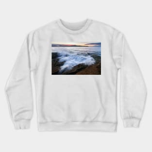 Splash on the rocks at Umina Beach Crewneck Sweatshirt